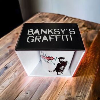 Tasse en céramique Banksy 325 ml - Segui i tuoi sogni 4