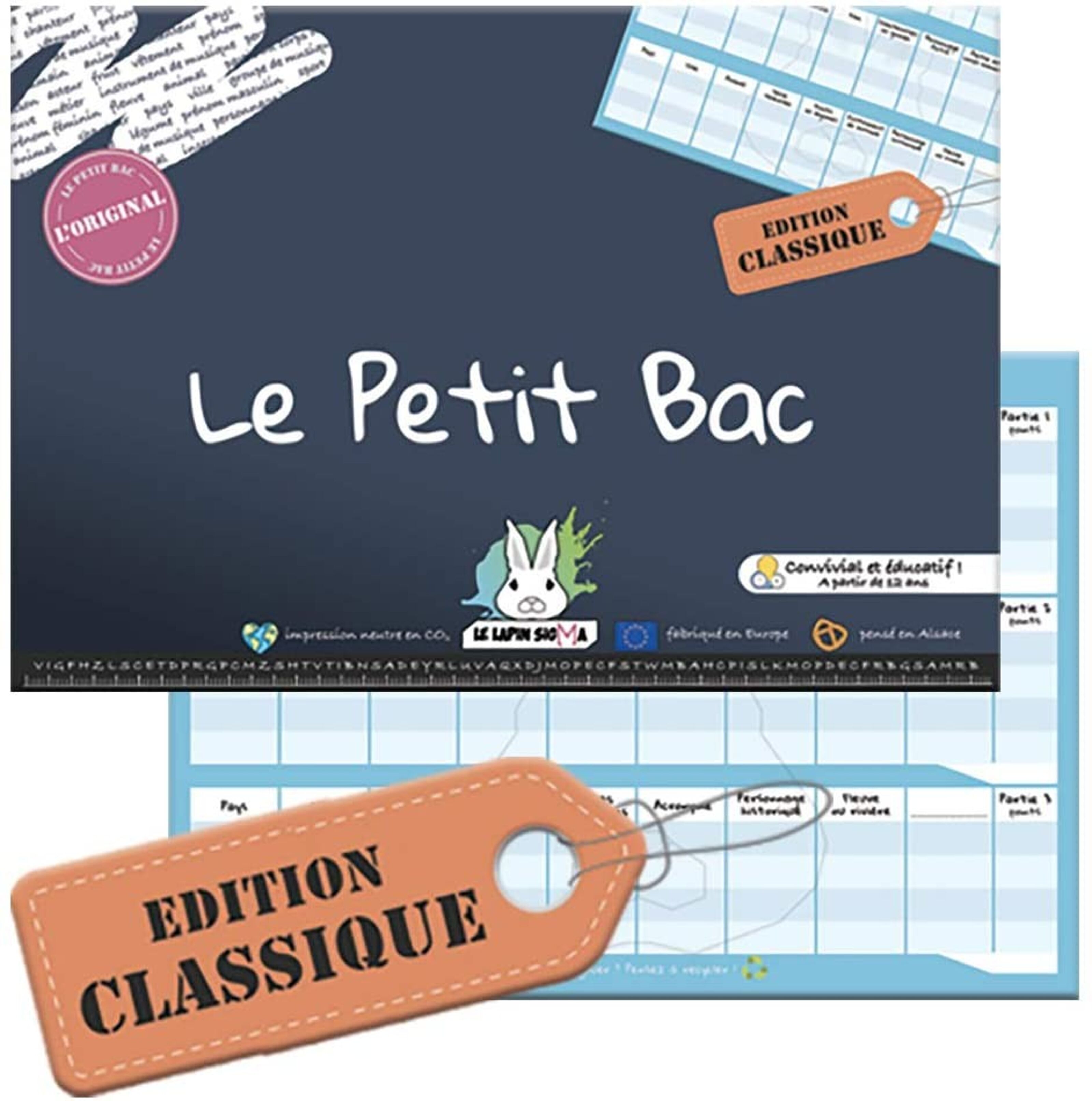 Buy wholesale Le Petit Bac - Classic Edition