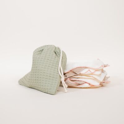 WASHABLE WIPES AND SAGE POUCH