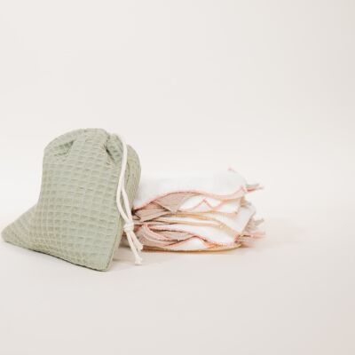 WASHABLE WIPES AND SAGE POUCH