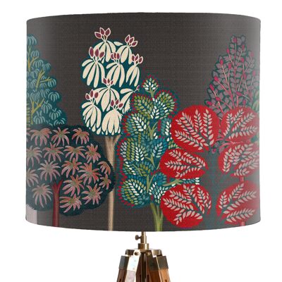 Lampshade pack of 2 regular & classic size - Serene forest bright