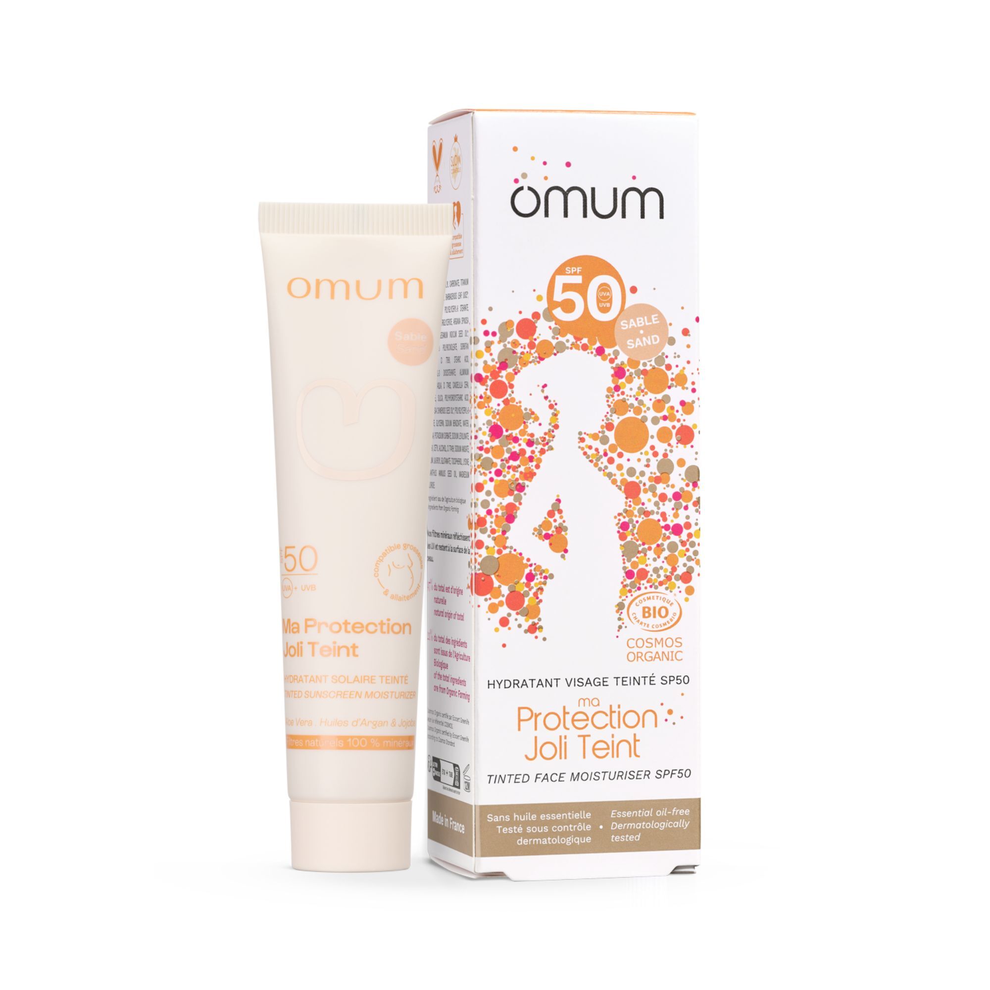 Tinted moisturizing facial sunscreen SPF50 My Pretty Complexion Protection
