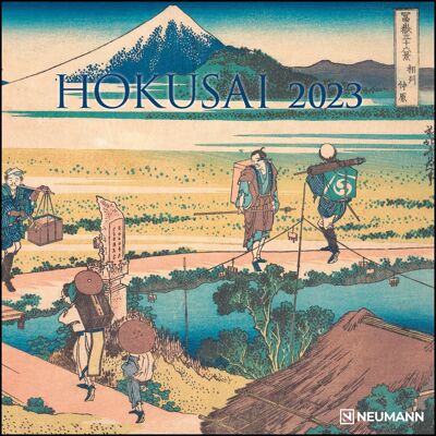 Calendar 2023 Hokusai Japanese Art