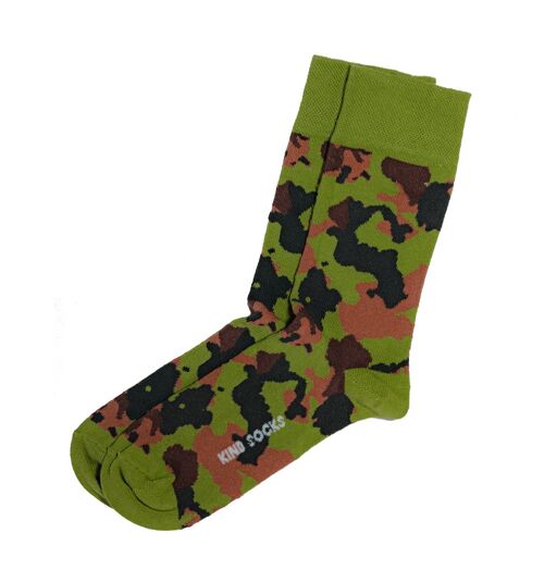 Camo Green Socks