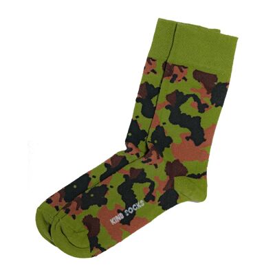 Camo Green Socks
