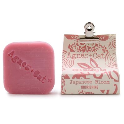 60 g japanischer Bloom Solid Shampoo Bar – Pflegend