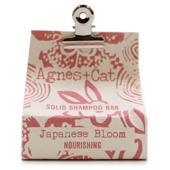 Shampoing solide en barre Japanese Bloom 60 g - Nourrissant 3