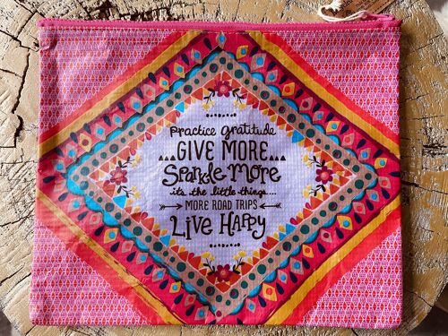 Pochette recyclée