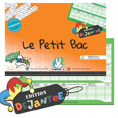Le Petit Bac - Edition Déjantée