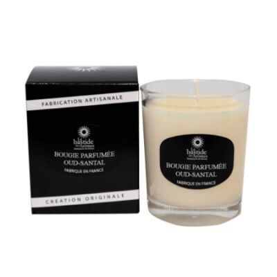 Oud-Santal scented candle +/- 35 hours