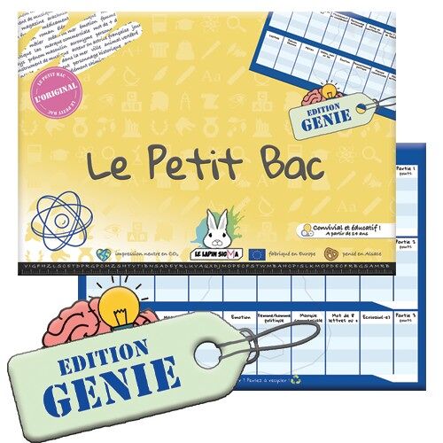 Le Petit Bac - Edition Génie
