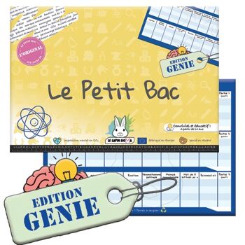 Le Petit Bac - Edition Génie 1