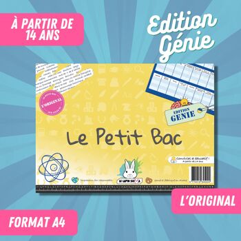 Le Petit Bac - Edition Génie 5