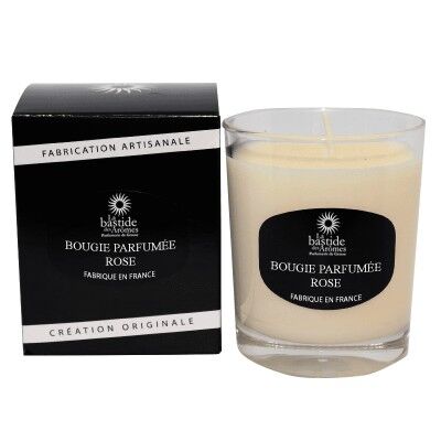 Rose scented candle +/- 35 hours