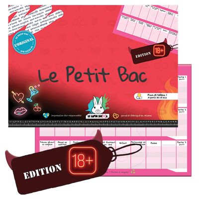 Le Petit Bac - Edition over 18 years old