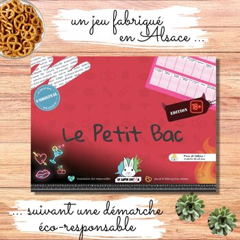 Le Petit Bac - Edition + de 18 ans 2