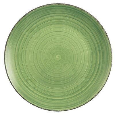 New Baita green dinner plate