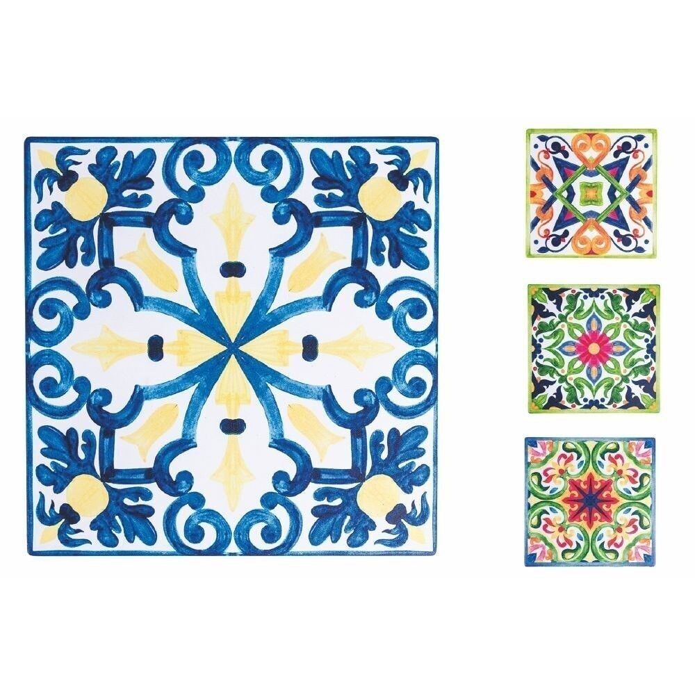 Naxos quadratischer Untersetzer 4 sort.