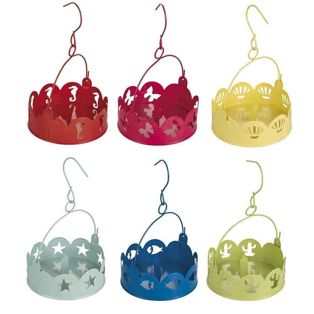 Happy Garden Untersetzerhalter mit Tropendekor 6ass.