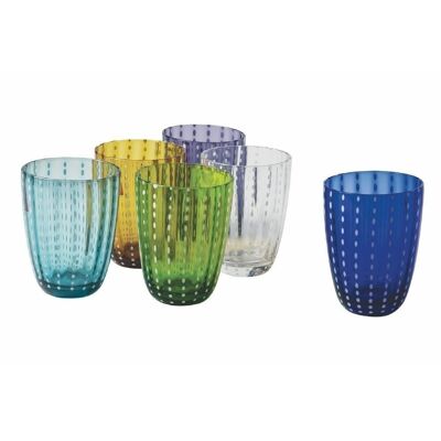 Set 6 bicchieri acqua Kalahari
