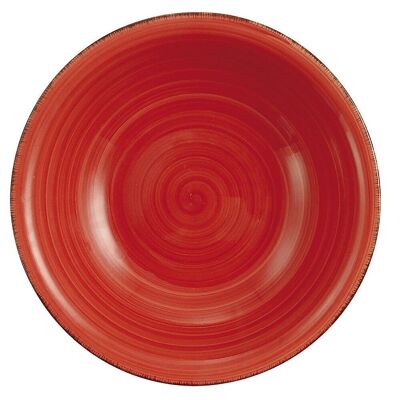 New Baita red soup plate