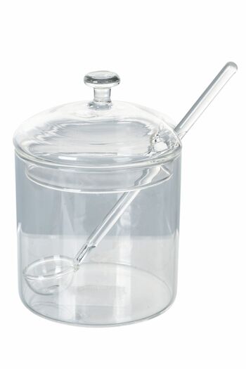 Sucrier en verre borosilicaté 300ml 2