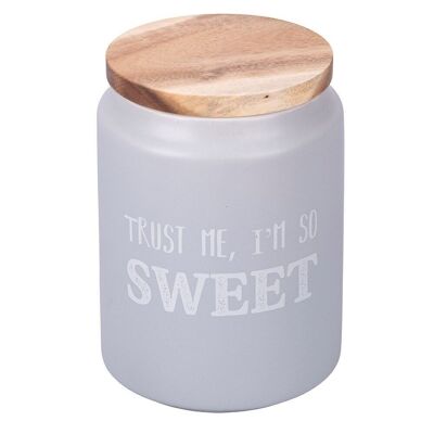Sugar jar Ideas "Trust me, I'm so sweet"