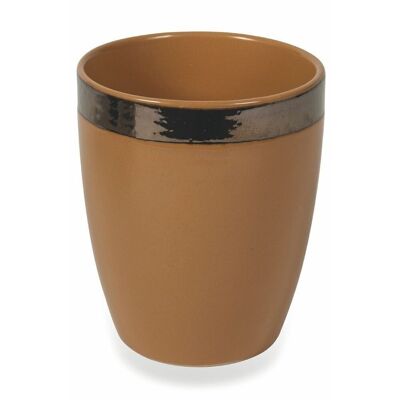 Naima water glass yellow