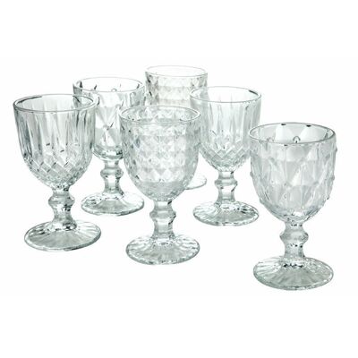 Set of 6 Loira glasses