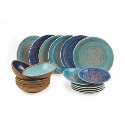 18 piece table set Terra Mar