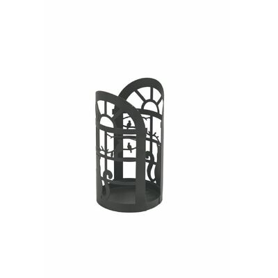 Black Cat glass holder