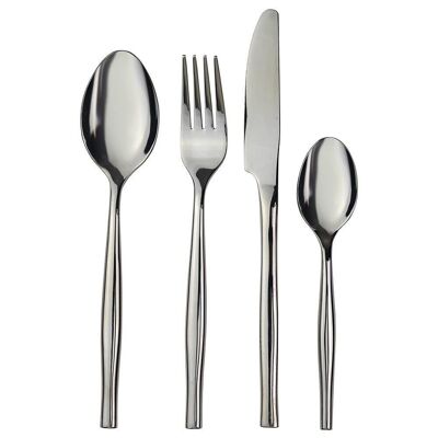 Cult silver 24 cutlery set