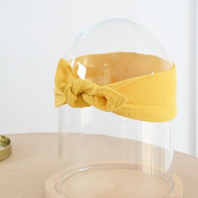 Yellow baby headband