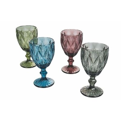 Set of 4 Renaissance glasses