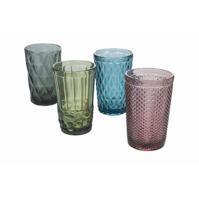 Set of 4 Blend drink glasses