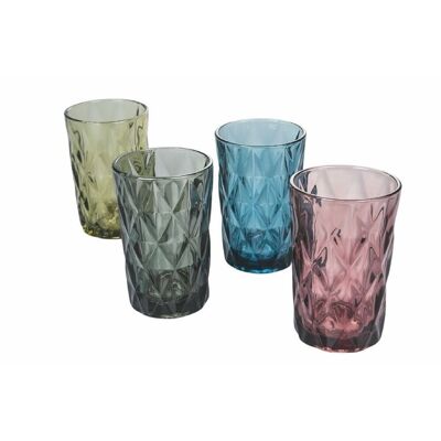Set of 4 Renaissance drinking glasses