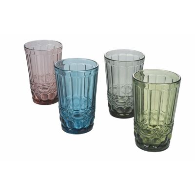 Set 4 bicchieri bibita Nobilis