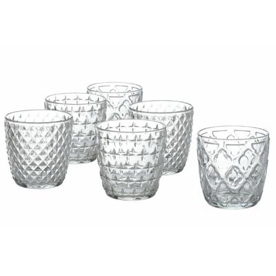 Set 6 bicchieri acqua Diversity