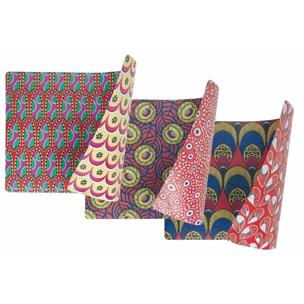 Kreolisches 3ass-Tischset.