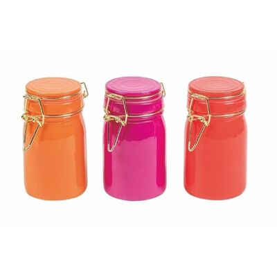 Spice jar Color 3ass. 250ml