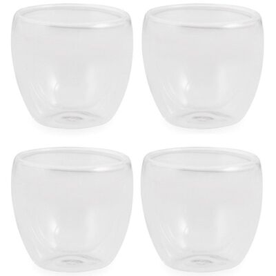 Set of 4 Moka cups without handle