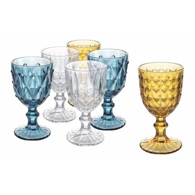 Set of 6 Loira Chic glasses