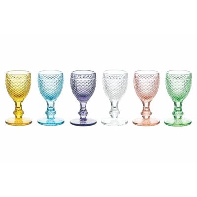 Set 6 calici liquore Diamond