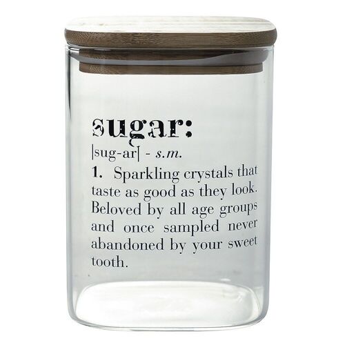 Barattolo zucchero Victionary Inglese