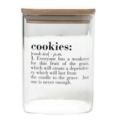 English Victionary cookie jar