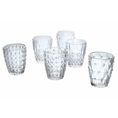 Set 6 bicchieri acqua Loria