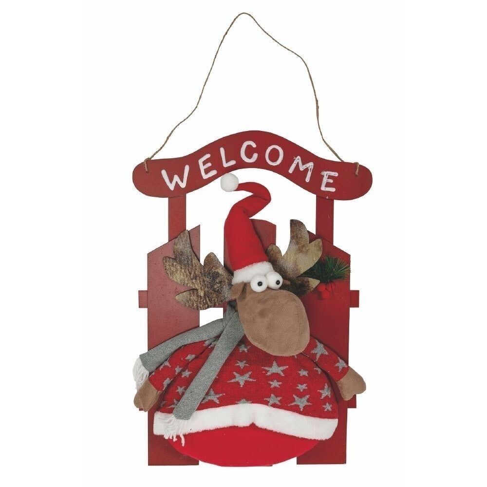 En dehors de la clôture des étoiles de renne