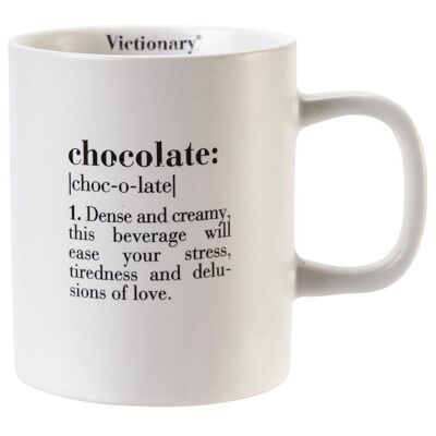 Victionary Chocolate / Chocolate mug