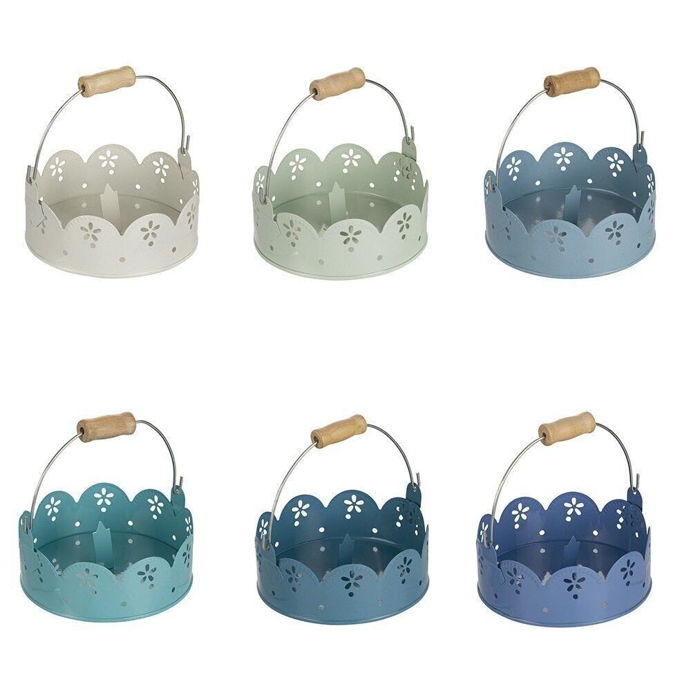 Happy Garden Untersetzer hellblau 6sort.