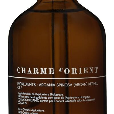 Huile d'argan traditionnelle BIO - 100ml